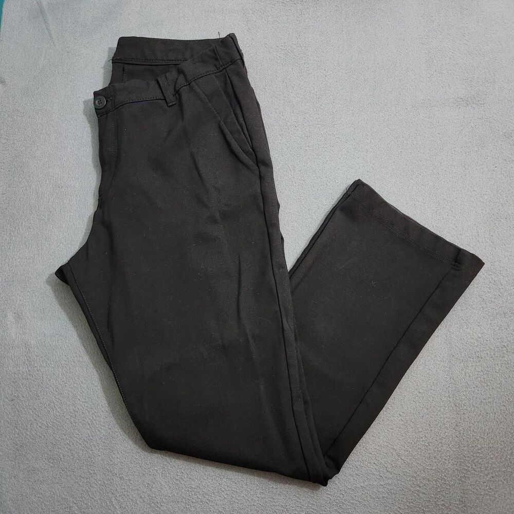 Kut From The Kloth Women 16W Black High Rise Bootcut Trousers